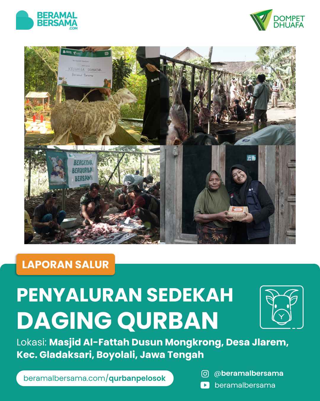 update penyaluran program renovasi masjid pelosok