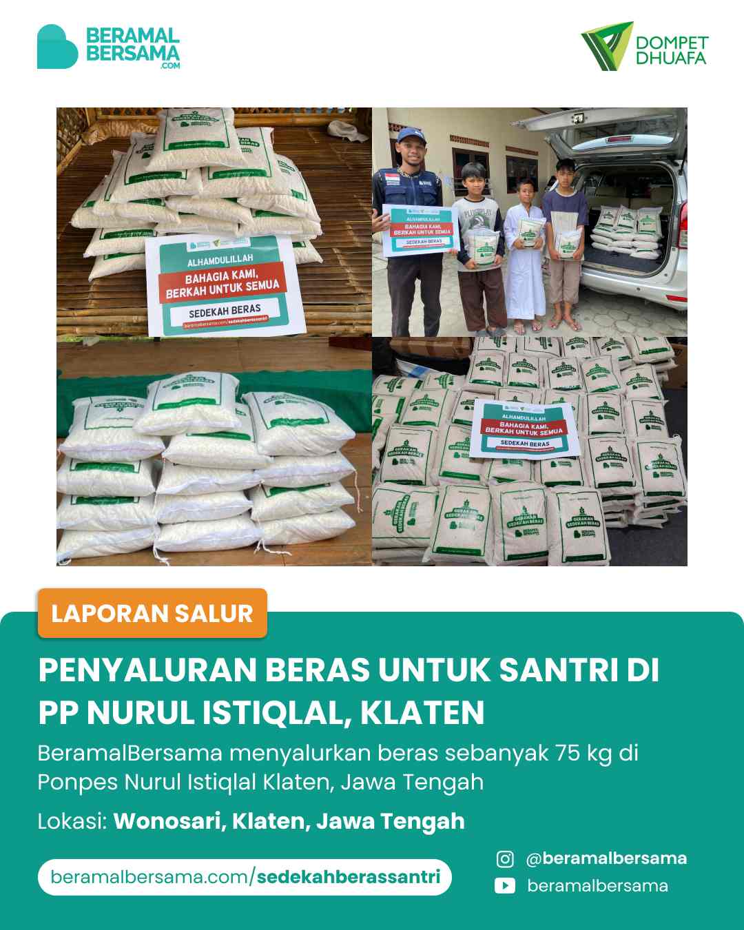 update penyaluran program renovasi masjid pelosok