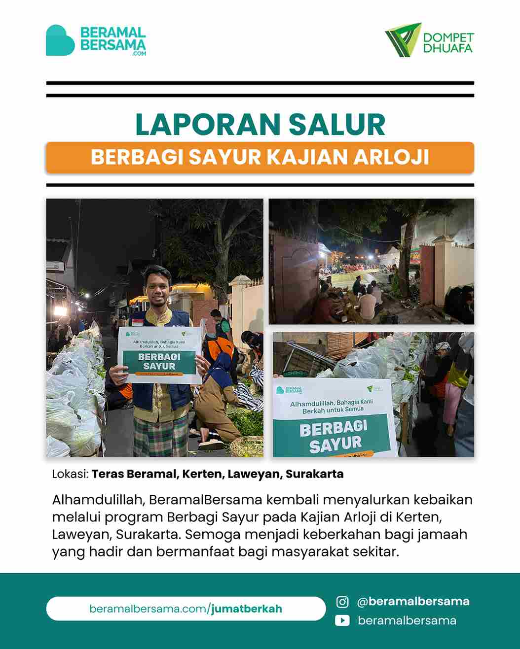 update penyaluran program renovasi masjid pelosok