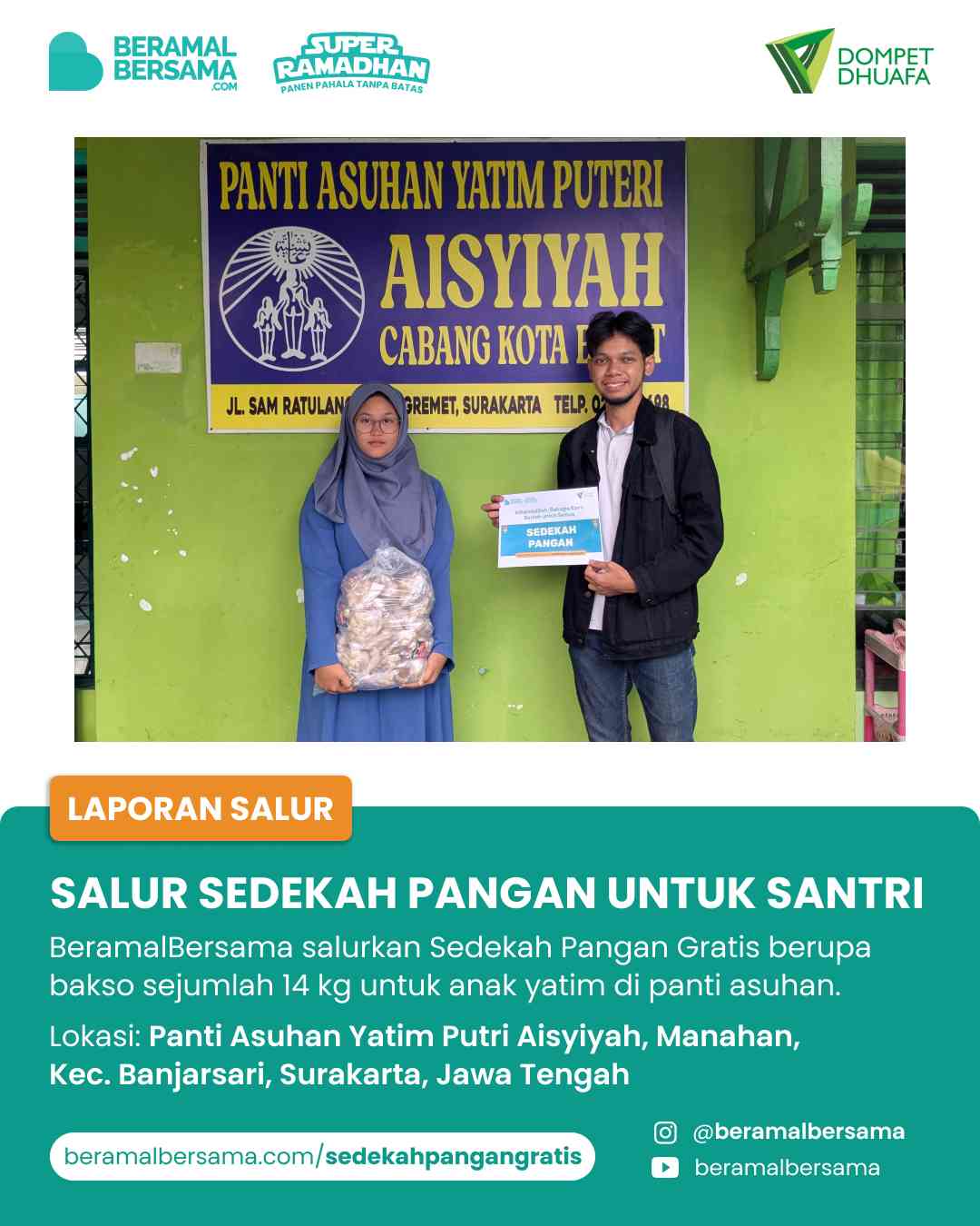 update penyaluran program renovasi masjid pelosok